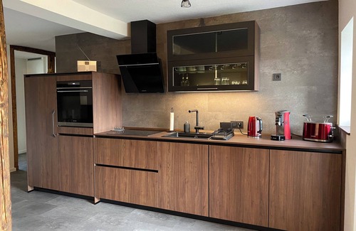 Frielendorf Apartment | Haus Mariechen Whg 2 - 74 sqm with terrace and sauna near the Silbersee