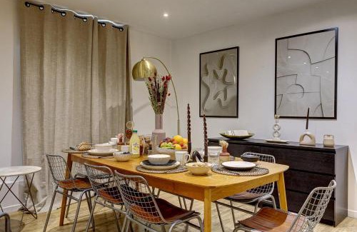 Amerique Apartment | Havre d'elegance pour 8 personnes au Coeur de Paris