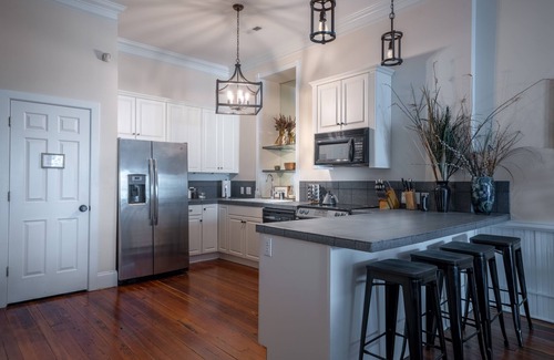 Wilmington Condo | Heart of Downtown Wilmington ILM - Sleeps 12! Sauna, walking distance to a lot.