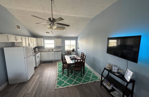 Leeward Sands House | Heart of Port A! Beach-Boat-Fish-Shop-Parking-Golf Cart Zone-Fenced-Pets OK