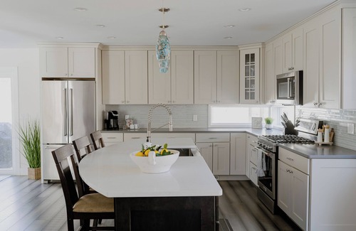 Grand Beach House | Heated pool in season, 2 blocks to beach, close to playground, golf course