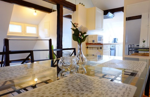 Weststadt Apartment | heidel-home 1Room Studio: central villa from 1926 for singles/groups/family