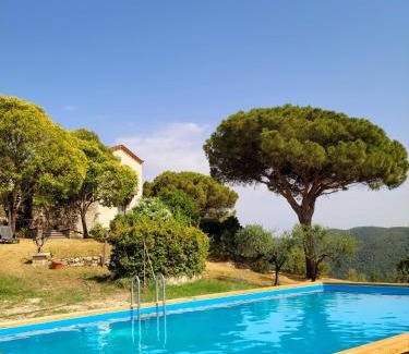 Poli Villa | Heritage mountain top Villa near Rome w/Pool & Panoramic views