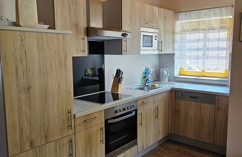 Ringelai Apartment | Herrliche 5-Sterne Ferienwohnung mit Veranda, Balkon und Sauna