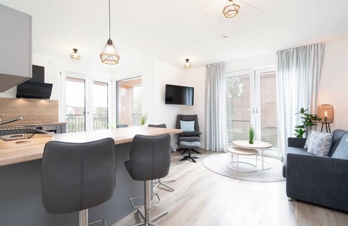 Neustadt in Holstein Apartment | Herzlich Willkommen in der Hochwertig Ausgestatteten 2-raum-ferienwohnung Steif