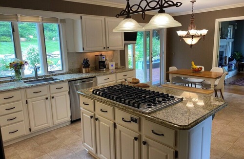 Pittsfield House | Hidden Oasis in the Mountains by Evergreen Home