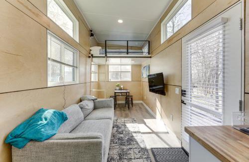 Manor Apartment | Hiking and Creek Manor Tiny Home in Forest Retreat