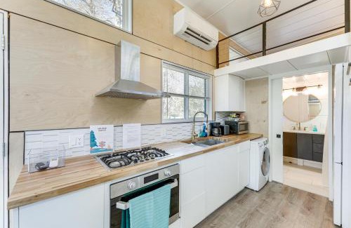 Manor Apartment | Hiking and Creek Manor Tiny Home in Forest Retreat