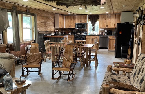 Turin Bed & Breakfast | Hill Top Cabin W/drive out snowmobiling and ATV riding.