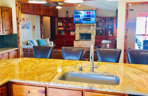 Bastrop House | Hill Top Retreat with Heated Pool/Hot Tub Stunning views and Massive Game room!