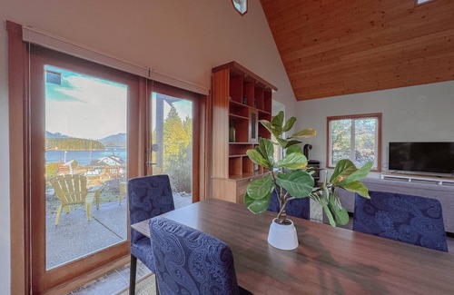 Tofino House | Hilltop Red House-Marina, View, Downtown, Pet, BBQ