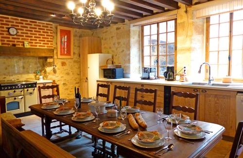 Herisson Cottage | Historic 16th-Century Cottage with Pool, Courtyard & Modern Amenities in Charming Village