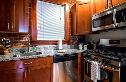 North End Apartment | Historic Brick Apt North End