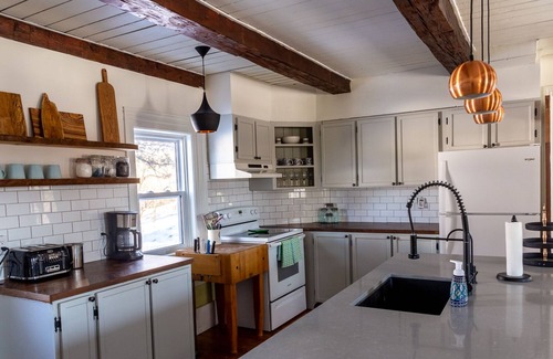 Stone Mills House | Historic Farmhouse - Spacious Country Getaway