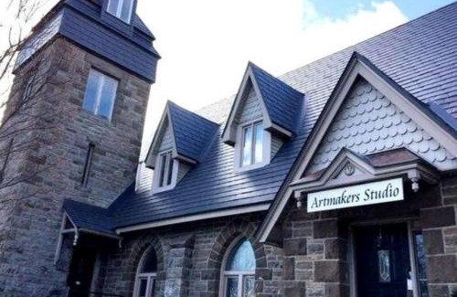 Port Elmsley Apartment | Historic Gothic Stone Church Home and Studio Loft