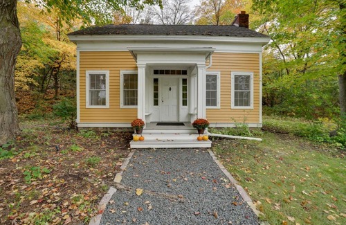Taylors Falls House | Historic Home in Taylors Falls with Patio and Fire Pit
