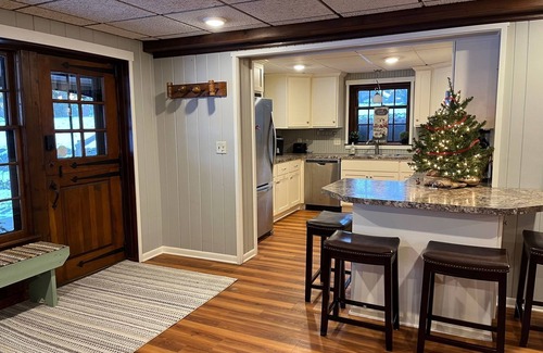 Mora House | Historic lake home right in town with lots of room inside and out