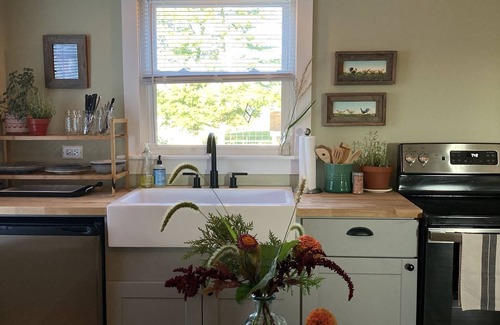 Thayer Other | Historic, renovated farmhouse on 30acre farm, gardens, animals, on-site dinners.
