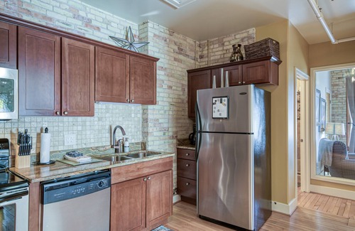 Traverse City Condo | Historic Top Floor Condo at the Grand Traverse Commons