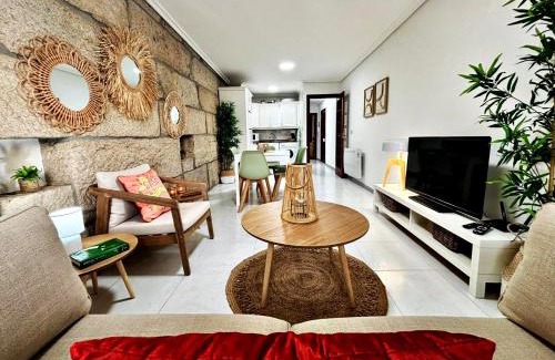 Baiona Old Town Apartment | Holibai Pedra Serena, Bonito apartamento en el centro histórico, Baiona