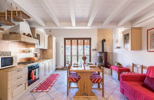 Ferrara di Monte Baldo Apartment | Holiday Apartment "Rosalba" At the Foot of Monte Baldo with Balcony and Views