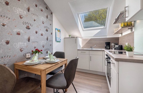 Lastrup Apartment | Holiday Apartment 'Anna 2 Og' with Balcony