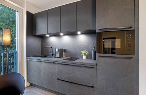 Altenbeken Apartment | Holiday Apartment "Egge Resort 7f" with Balcony, Whirlpool and Sauna