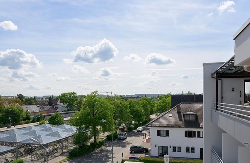 Furstenfeldbruck District Apartment | Holiday Apartment "Huber Living Deluxe 108" with 2 Balconies & Wi-Fi