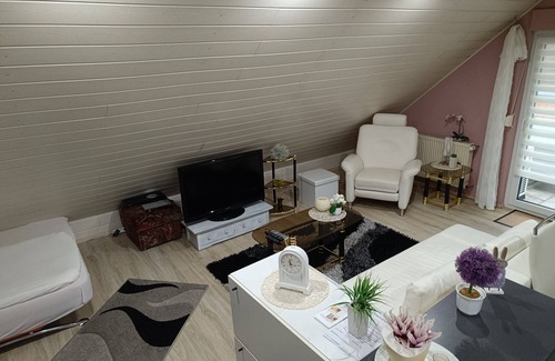 Ziegenhain Apartment | Holiday Home 'Ferienwohnung Schwalmstadt' with Private Terrace, Wi-Fi and Air Conditioning