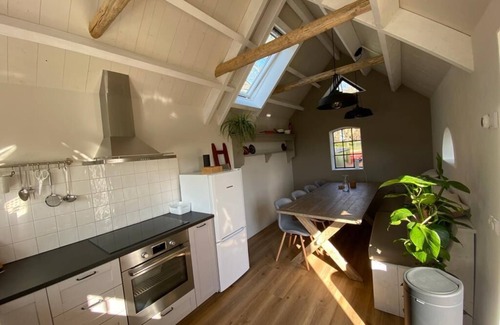 Huns House | Holiday home for 6 people in a Frisian village with a spacious kitchen diner