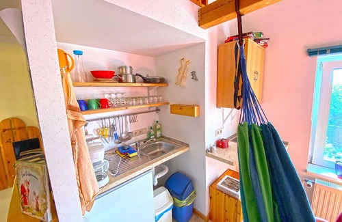Mollenbeck House | Holiday Home 'Kulturgutleben' with Private Terrace, Shared Garden and Wi-Fi