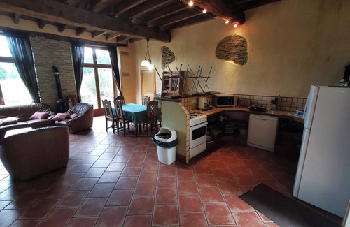 Val-d'Oust House | Holiday Home 'Le Crévy - Pavilion - 12 Pers' with Private Terrace, Private Garden and Wi-Fi