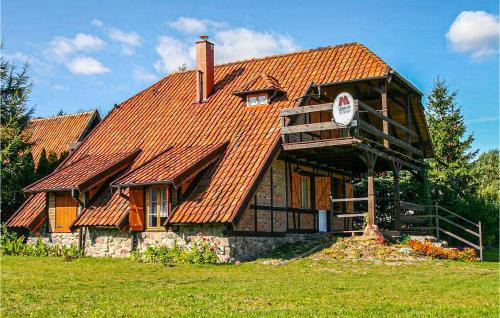 Blanki House | Holiday Home Lidzbark Warminski Haus Am See Klebowo