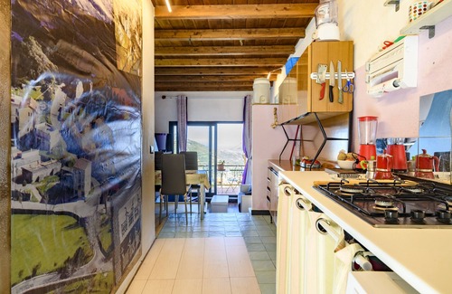 Ulassai House | Holiday Home 'Marilù' with Sea View, Private Terrace and Wi-Fi