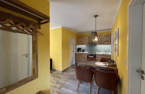 Wunsdorf House | Holiday Home 'Pirol' with Private Terrace, Private Garden and Wi-Fi
