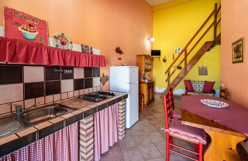 Gonnesa House | Holiday Home "Su Cuili" with Mountain View, Shared Pool & A/C