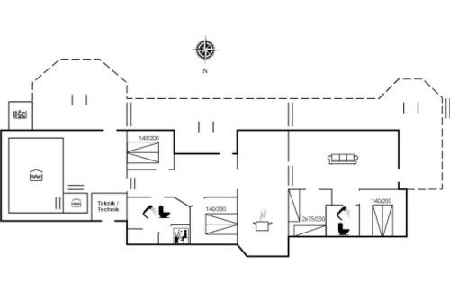 Bøtø By House | Holiday Home Tovi - 600m from the sea by Interhome
