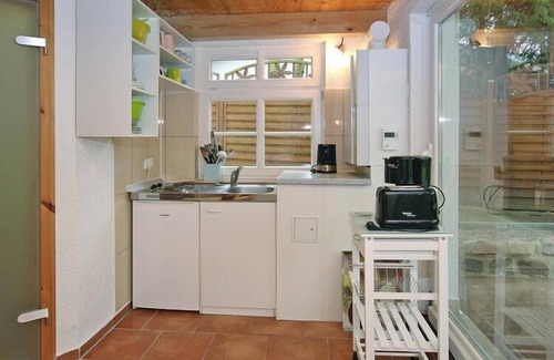 Parchim House | Holiday home with covered terrace and fireplace in Parchim