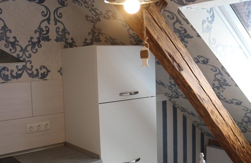 Havelberg Apartment | Holiday loft on the water with cathedral view DG