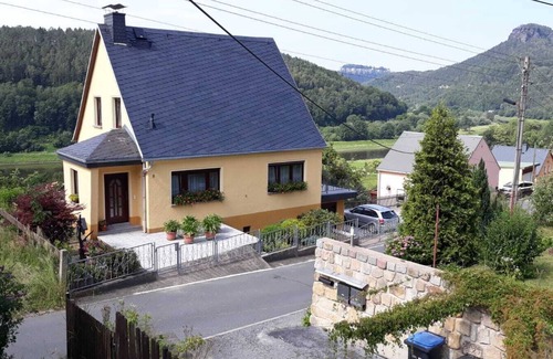 Prossen Apartment | Holiday room in a quiet area with a wonderful view
