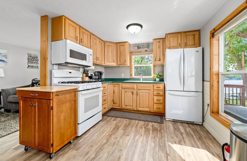Wentworth House | Home on Lake Madison with a dock and next to a boat ramp for easy lake access!
