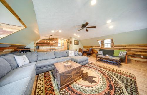 Tidioute House | Home with River View and Game Room in Tidioute!