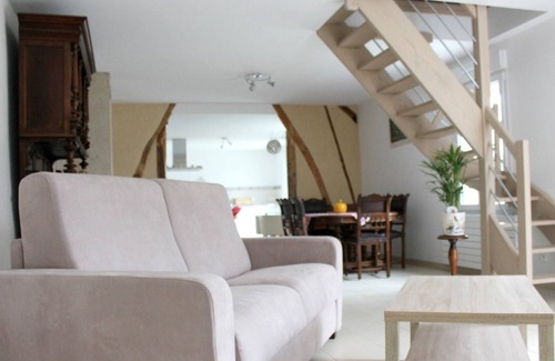 Berengeville-la-Campagne House | Homerez - House for 4 ppl. with garden and terrace at Bérengeville-la-campagne