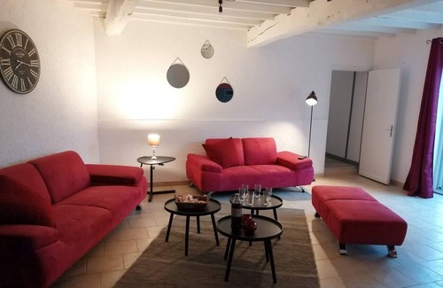 Bellegarde-Poussieu House | Homerez - Big house for 14 ppl. with swimming-pool, sauna, jacuzzi and terrace