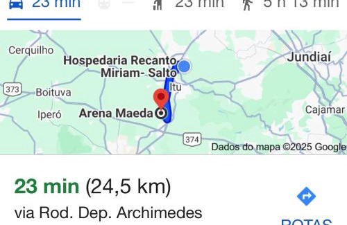 Jardim Itaguacu House | Hospedagem Recanto Miriam -Salto