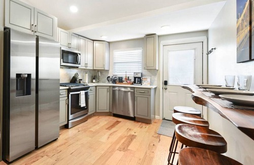 Lower Lawrenceville House | ★ HostWise Stays ★ Off-Street Parking, <1 block from Butler, Patio, Great Space!