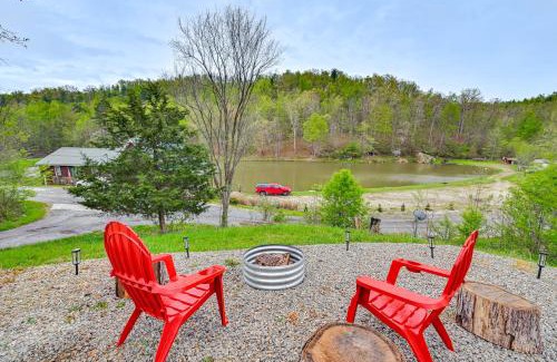 Catlettsburg Apartment | Hot Tub, Fire Pit Lake-View Catlettsburg Getaway!