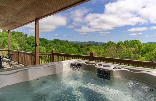 Mars Hill House | Hot Tub, Views & Game Room - 20 min to Downtown Asheville!