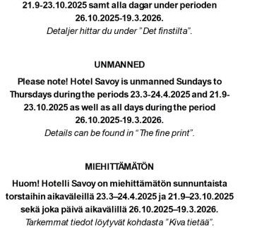 Mariehamn Hotel | Hotel Savoy