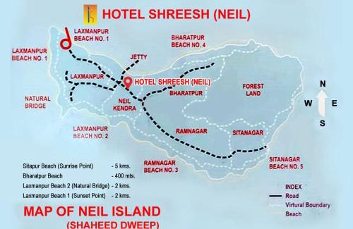 Neil Island Hotel | HOTEL SHREESH (NEIL)